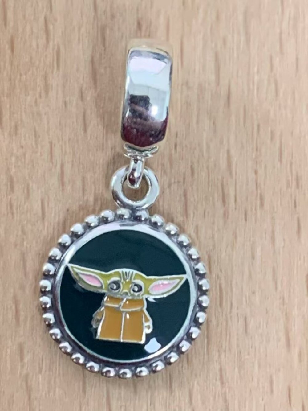 Pandora Star Wars Mandalorian Dangle Charm, S925 Silver Jewelry Bracelets